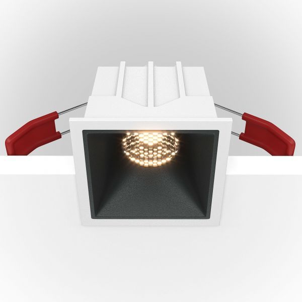 Встраиваемый светильник Maytoni DL043-01-10W3K-D-SQ-WB