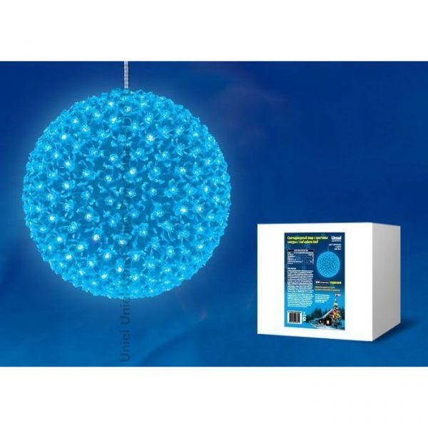 Подвесной шар Uniel ULD-H2727-300/DTA LIGHT BLUE IP20 SAKURA BALL