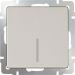 Выключатель 1-клавишный с подсветкой Werkel W1110103 слоновая кость (WL03-SW-1G-LED-ivory)