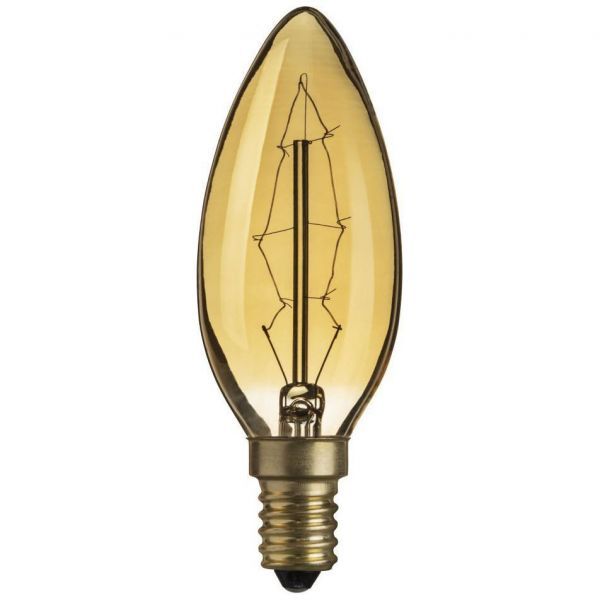 Лампа накаливания Navigator 71 953 NI-V-C-C-40-230-E14-CLG