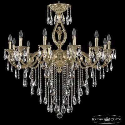 Люстра бронзовая 72401/12/360 B G FA10B Bohemia Ivele Crystal