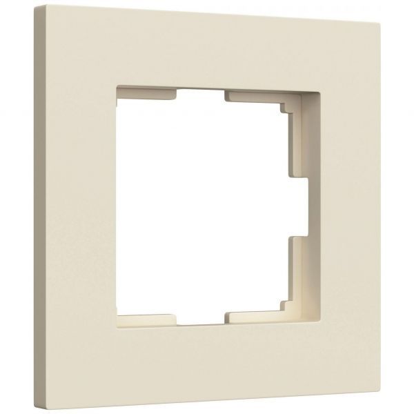 Рамка на 1 пост Slab (айвори матовый) W0012962 Werkel