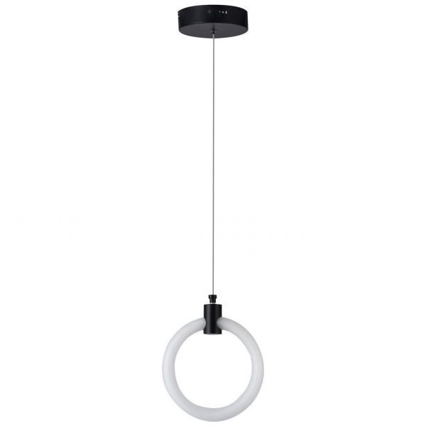 Подвесной светодиодный светильник G61318/1BK WT Gerhort