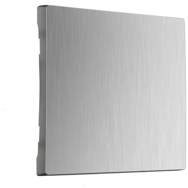 Клавиша для выключателя перекрестного Werkel W1119009 серебро рифленый (WL09-SW-1G-C-CP)