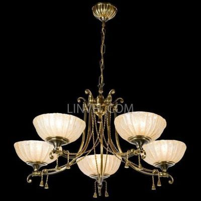 Люстра Linvel LV 8150/5 E27 40W античное золото