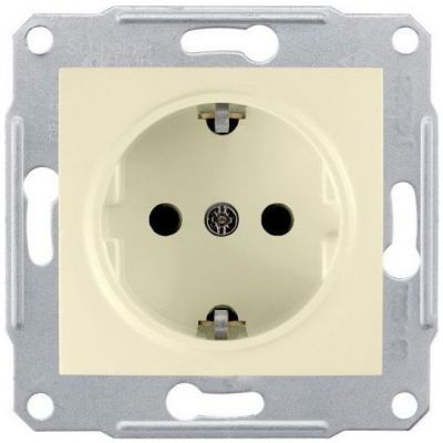 Розетка 1-я Schneider Electric Sedna Бежевый с/з