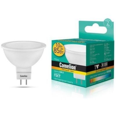 Светодиодная лампа Camelion LED10-JCDR/830/GU5.3