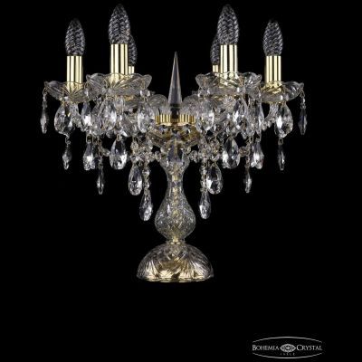 Настольная лампа Bohemia Ivele Crystal 1415L/6/141-39/G