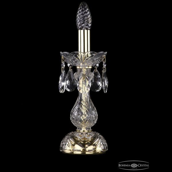 Настольная лампа Bohemia Ivele Crystal 1400L/1-27/G