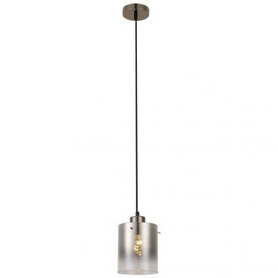 Светильник потолочный Linvel LV 9396/1 Кастор Черный Е27 60W D130 H900мм
