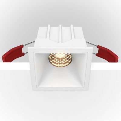 Встраиваемый светильник Maytoni DL043-01-10W3K-D-SQ-W