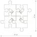 Настенно-потолочный светильник Nowodvorski Puzzle 6382