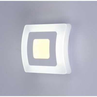 Светильник накладной Linvel MS 1025 Атеа 12W 3000-6000K Белый 200х200х80