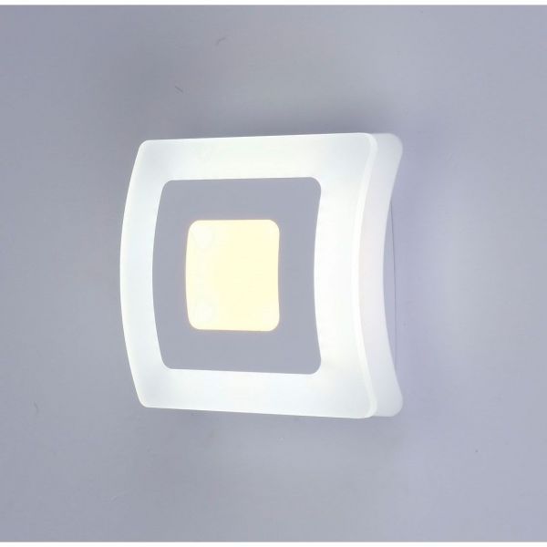 Светильник накладной Linvel MS 1025 Атеа 12W 3000-6000K Белый 200х200х80