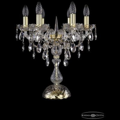 Настольная лампа Bohemia Ivele Crystal 1415L/6/141-47/G