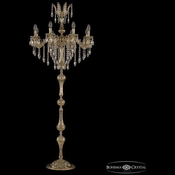 Торшер бронзовый 71102T/8/210 B G Y4 Bohemia Ivele Crystal