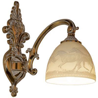Бра бронзовые 7209B14/1/175 GW P1 D Horse Bohemia Ivele Crystal