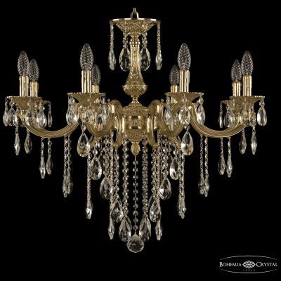 Люстра бронзовая 72110/8/250 B G Bohemia Ivele Crystal