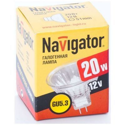 Navigator MR16 GU5.3 12V 20W NH-MR16-20-12-GU5.3