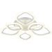 Потолочный светодиодный светильник Ambrella FA516/3+3 WH