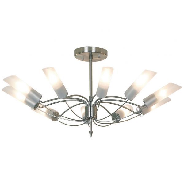 Люстра LUSSOLE LSA-2813-10 LANO никель