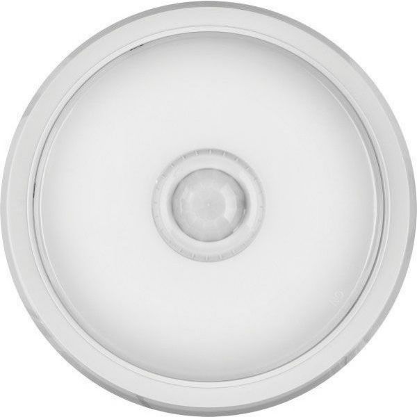 Светильник ОНЛАЙТ 61 184 OBL-R1-10-4K-WH-IP40-LED-SNR с оптико-акустическим датчиком
