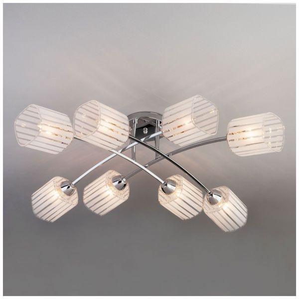 Светильник потолочный Eurosvet 30125/8 хром