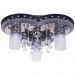 Потолочный светильник ЭкономСвет 8255/3+1BK+CR RC WT LED