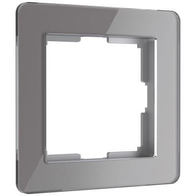 Рамка на 1 пост Acrylic графит Werkel W0012704