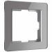 Рамка на 1 пост Acrylic графит Werkel W0012704
