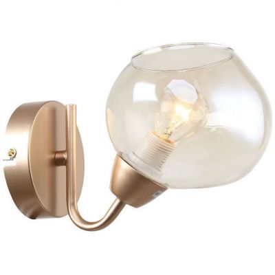 Бра Linvel LB 9326/1 Роу Жемчужное золото Е14 40W 215х135х130мм