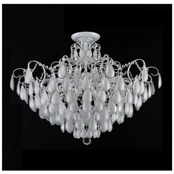 Потолочная люстра Crystal Lux SEVILIA PL9 SILVER