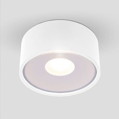 Уличный потолочный светильник Light LED 2135 IP65 Elektrostandard 35141/H белый
