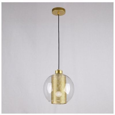Подвесная люстра 10249/1GD CL+GD ЭкономСвет