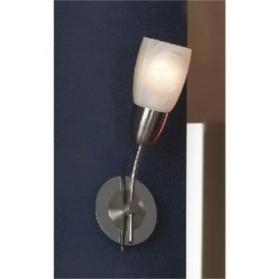 Светильник настенный LUSSOLE LSQ-6900-01 CEVEDALE матовый никель