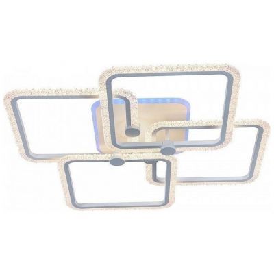 Потолочный светодиодный светильник 8011/4 WHT 144W+10W RGB Profit Light
