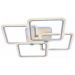 Потолочный светодиодный светильник 8011/4 WHT 144W+10W RGB Profit Light
