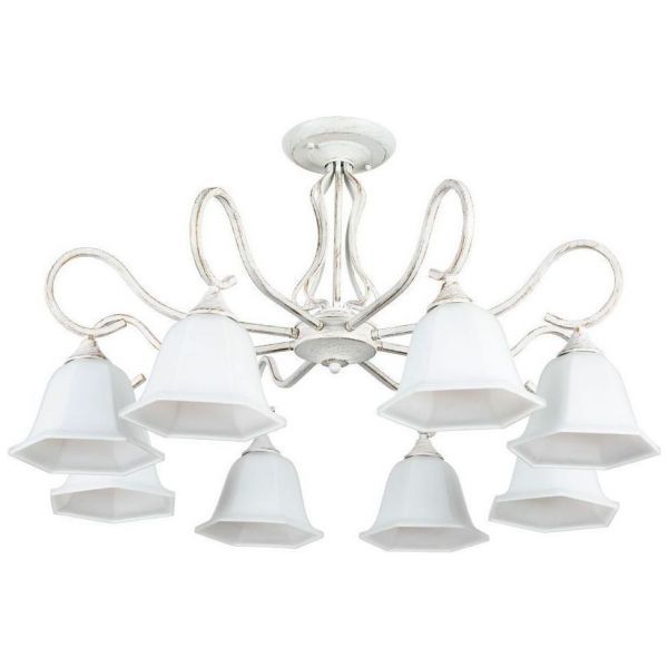 Потолочная люстра Arte Lamp Merry A2714PL-8WG
