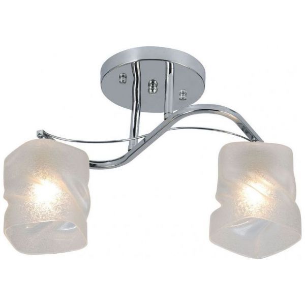 Светильник потолочный Linvel LV 9442/2 Деби Хром Е27 60W