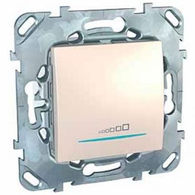 Светорегулятор нажимной SE Unica Беж 20-350W универсальный MGU5.515.25ZD