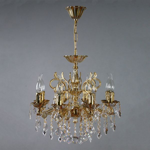 Люстра Ambiente 2128/8 WP New Leaf LEON