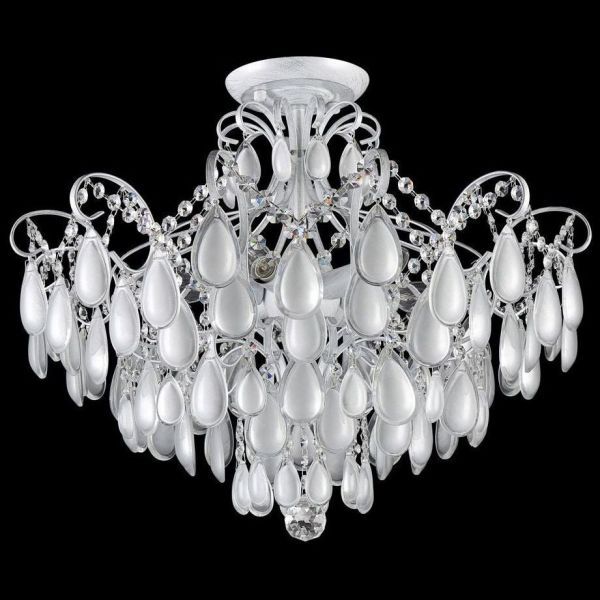 Потолочная люстра Crystal Lux SEVILIA PL6 SILVER