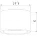 Уличный потолочный светильник Light LED 2135 IP65 Elektrostandard 35141/H черный