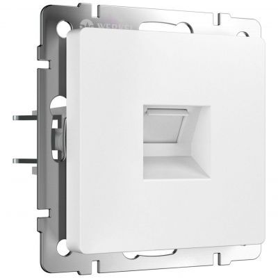 Розетка Ethernet RJ-45 (белый матовый) W1181061 Werkel