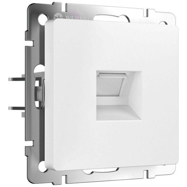 Розетка Ethernet RJ-45 (белый матовый) W1181061 Werkel