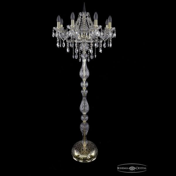 Торшер Bohemia Ivele Crystal 1415T1/8/200-160/G