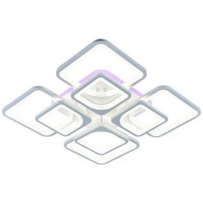 Потолочный светодиодный светильник 8057/4+4 WHT 224W+10W RGB Profit Light