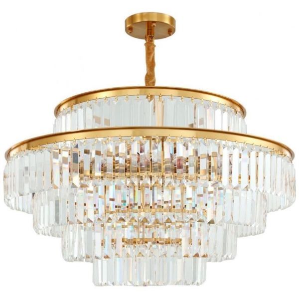 Люстра хрустальная Gerhort G21073/18GD+CL
