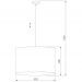 Подвесной светильник TK Lighting 6582 Juta