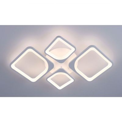 Светильник накладной Linvel MS 1027 Илль 44-100W 3000-6000К Белый 12000Lm 750х500х90 диммируемый с ПДУ